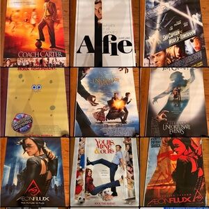 Collection of Movie Posters - Mixed Titles